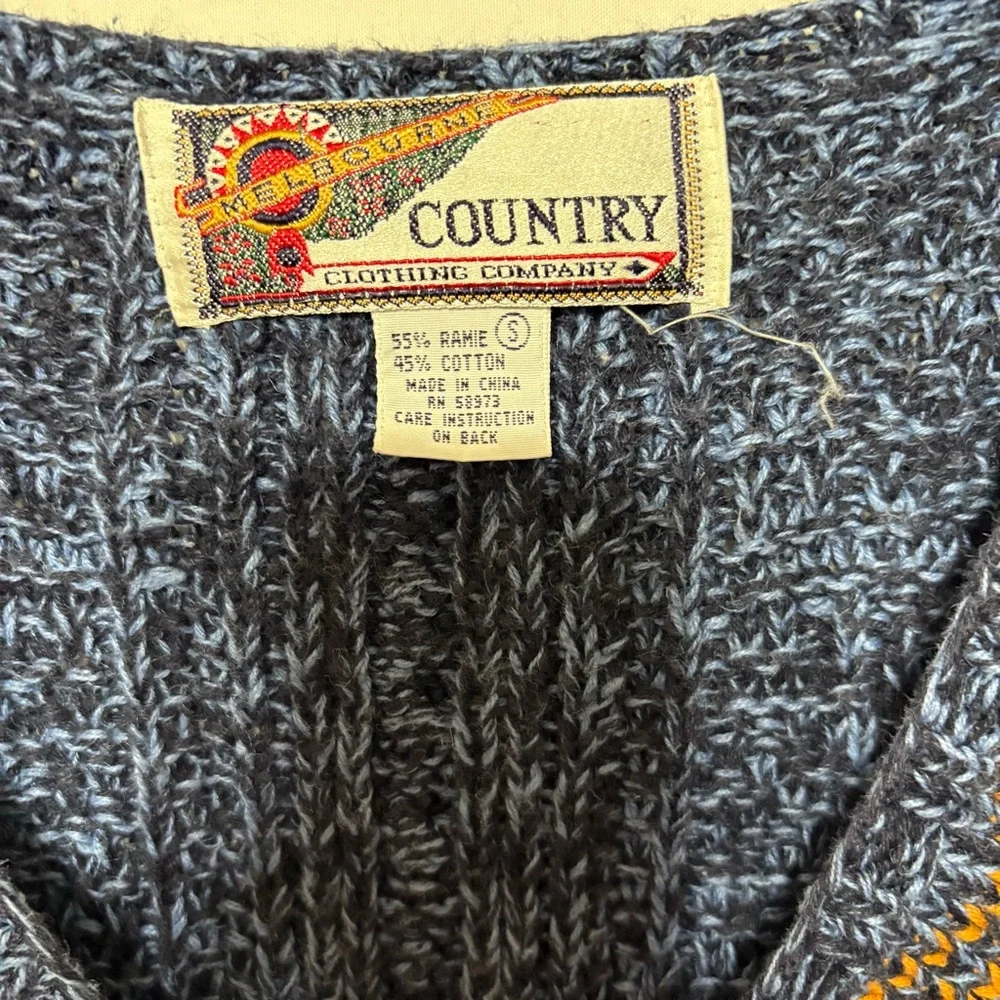 Vintage Melbourne Country Clothing Company V-neck sweater. - Picture 4 of 6